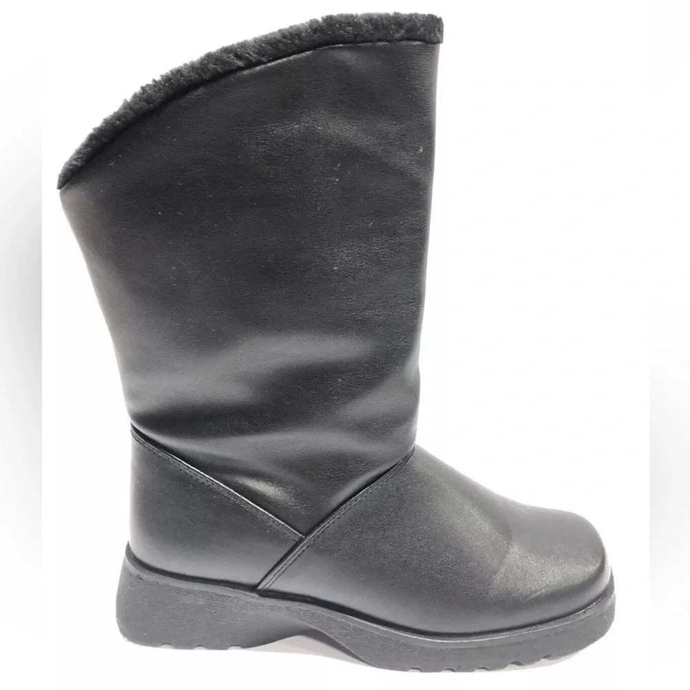 Tundra Women’s Avery Black Winter Boots, Size 7 M